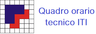 Quadro orario tecnico ITI