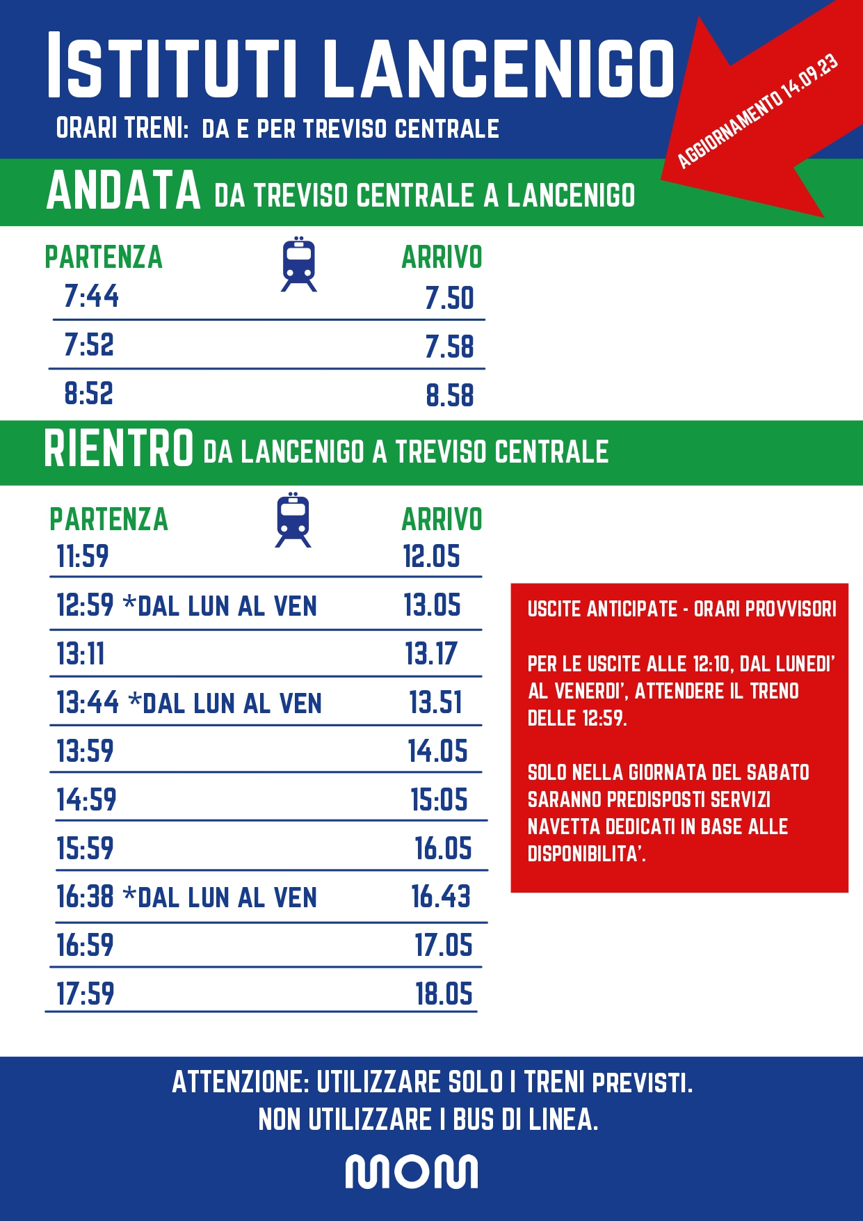 Avvisi ISTITUTI 19 orari 1